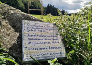 Hirschpfad Neunkirchen Modautal Sternenkinder Meditation Neunkirchener Steine Gedenktag 110.000 Kilometer BVKSG